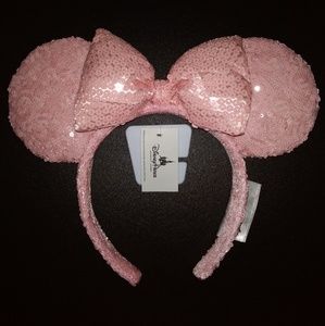 NEW Disney Minnie Mouse Millennial Pink Ears